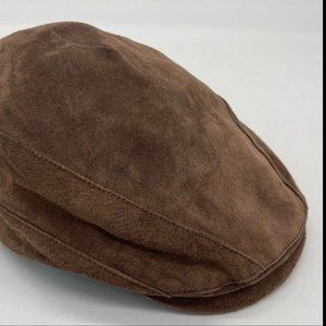 Stetson Suede Ivy Cap - Men Brown Large